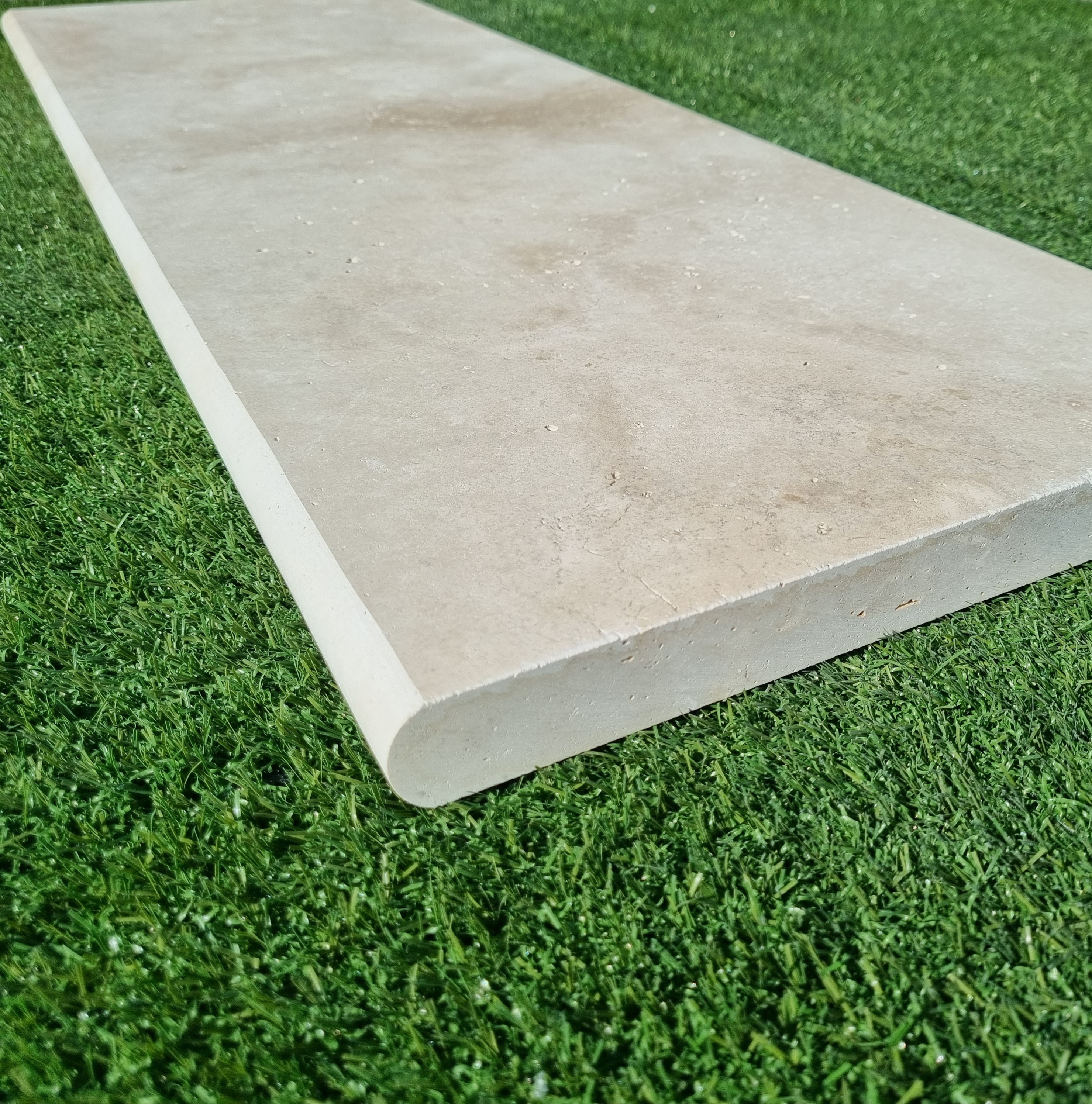 Travertin bazénový lem / parapet - 3 varianty