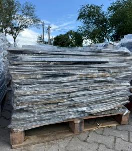 Prírodný štiepaný kvarcit Black MAXI, hr. 1-3 cm