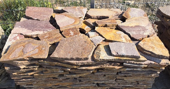 Prírodný porfýr Donna, nepravidelné tvary, hr. 1-3 cm