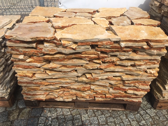 Prírodný štiepaný vápenec Marina, hr. 2-3 cm