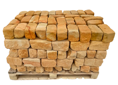 Prírodný štiepaný pieskovec Lara - murovacie bloky