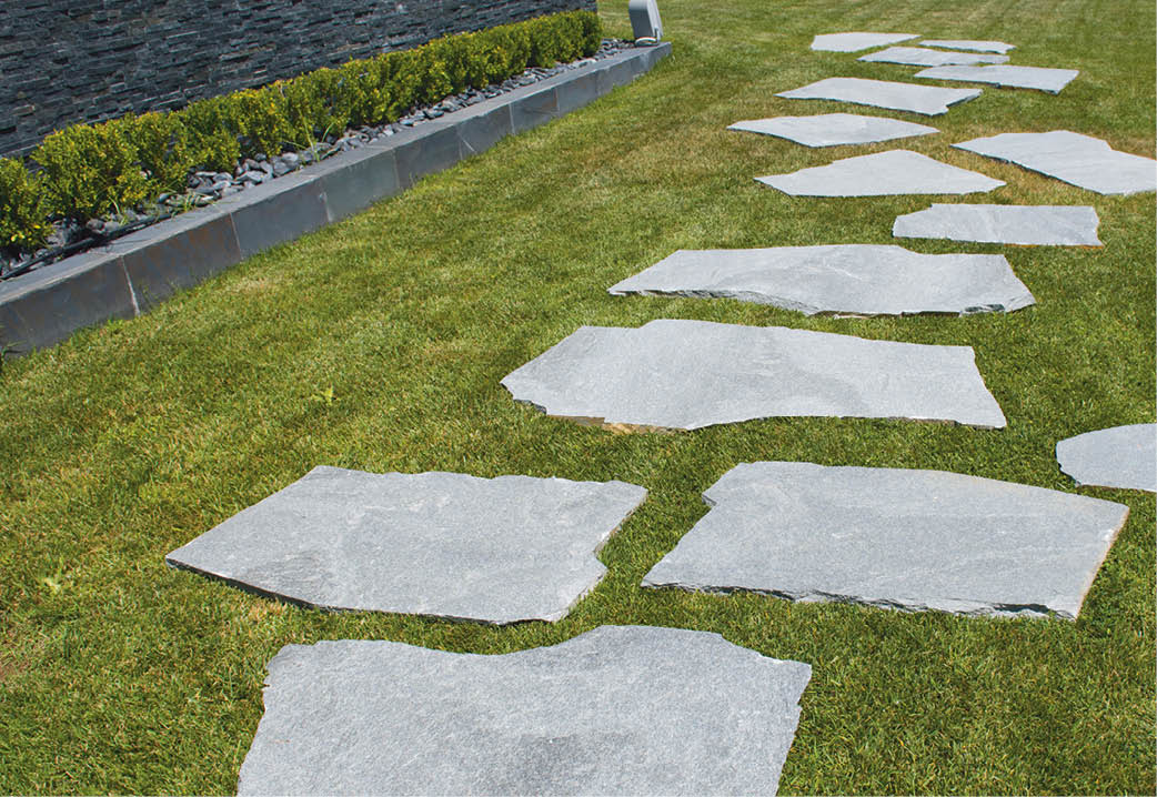 Šľapák prírodný kameň KAVALA XL - nepravidelné tvary