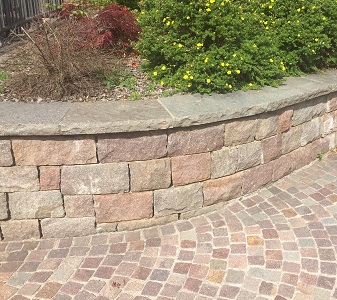 Dlažobné kocky porfýr Grigio Rosa 4/6