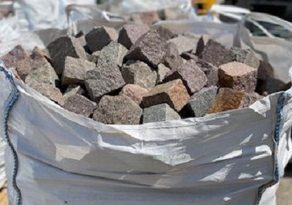 Dlažobné kocky porfýr Grigio Rosa 8/10