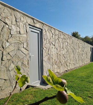 Prírodný kameň Rula Gold Brown, hr. 1-3 cm, nepravidelné tvary