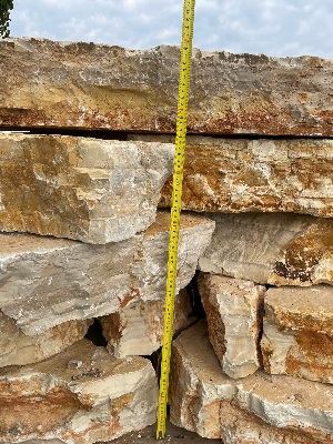 Prírodný štiepaný vápenec Marina MAXI, hr. 14-16 cm