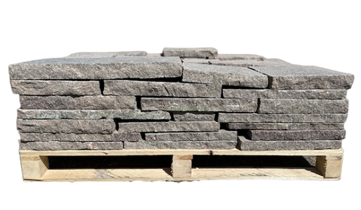 Prírodný porfýr Grigio Rosa, pravidelné tvary, hr. 3-5 cm I.