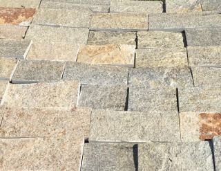 Prírodný kameň Rula Gold Brown - obklad 4 x rezaný