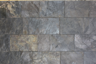 Prírodná štiepaná bridlica Nera Grigio - 4x rezaný, výška 20 cm